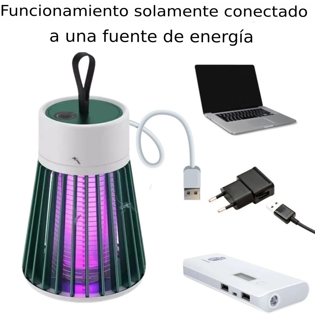 Lámpara Eléctrica Mata Mosquitos – Protección Total Sin Químicos
